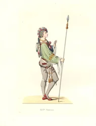 Flamand katonai kísérő