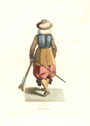 Muskétás francia Flandriából