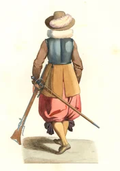 Francia Flandria muskétása