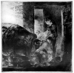 Az almabor hordó, 1929