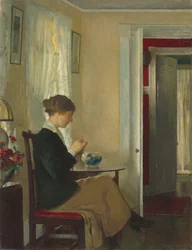 Josephine Knitting, 1916.