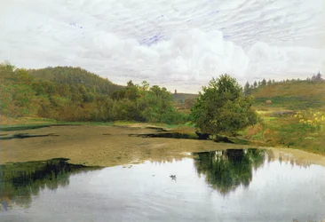 The Pool, 1860 (wc, toll és tinta papíron)