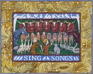 Sing Songs, 1935 körül (guache papíron)