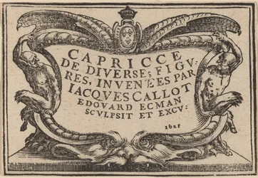 A Capricci címlapja