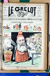 A „Le Grelot” borítója, 1024. szám, Színes szatirikus