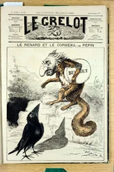 A „The Grelot” címlapja, 348. szám, Satirique en Couleurs