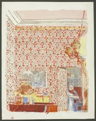 Beltér rózsaszín tapétával I, ötödik lemez a Landscapes and Interiors-ból