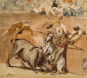 Bikaviadal, 1865 (akvarell grafit felett)