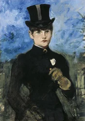 Lovasnő, Fullface, c. 1882