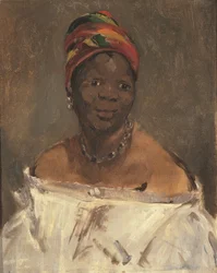 A fekete nő, 1862-1863.