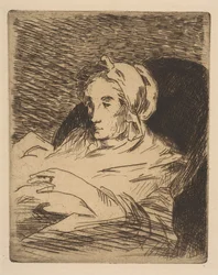 A lábadozó Suzanne Manet, 1879-81.