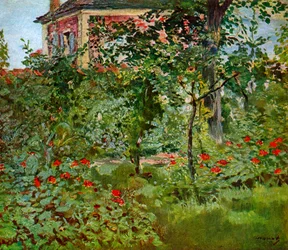 A Bellevue-i kert, 1880.
