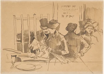 A Vasutas Étterem, c. 1879.