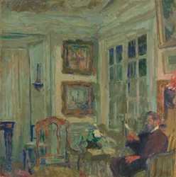 Arthur Fontaine Reading; Arthur Fontaine olvas, 1904