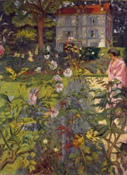 Vaucressoni kert, 1920 (reprém a vásznon)
