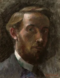 Önarckép, 21 éves, 1889.