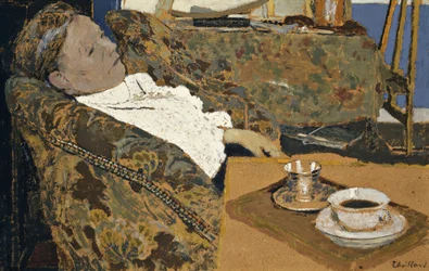 A művész anyja hátradőlt; La Mere de L"Artiste se Reposant, 1897 körül