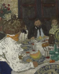Az ebéd, 1895 körül