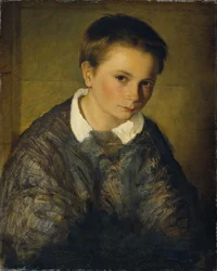 fiú portré