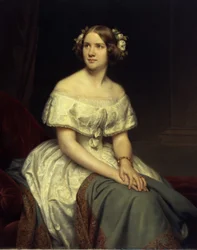 Német: Jenny Lind énekesnő portréja