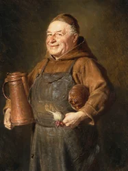 Vecsernye előtt, 1909