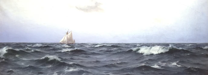Valkyrie II átkelés az Atlanti-óceánon, 1893 körül