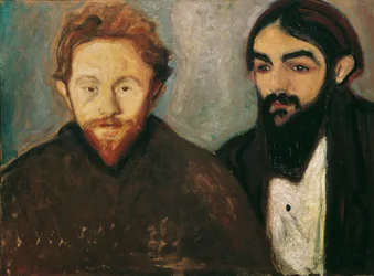 Paul Herrmann festő és Paul Contard orvos