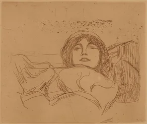 Fiatal nő. 1896