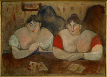 Rózsa és Amelie (tempera, vászon)