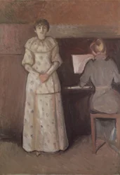 A két nővér, Ragnhild és Dagny Juel