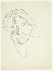 A művész feleségének, Agnes Weie festőnőnek (1878-1964) arcképe