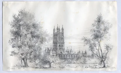 Gloucesteri katedrális, 1900