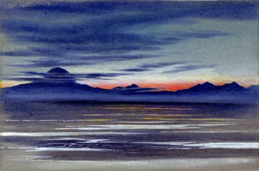 Kilátás a tengerre, 1901-04 (wc papíron)