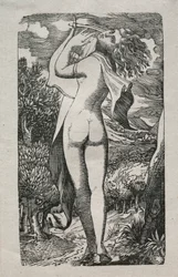 Bacchante vagy A játékos a lírán, 1829.