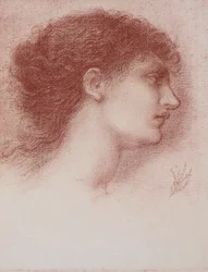 Euphrosyne Cassavetti (vörös kréta)