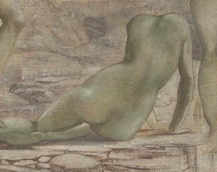 Medúza halála (töredék), 1876-85 körül (olaj, vászon)