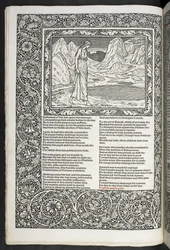 "Geoffrey Chaucer munkái most újonnan Sir Edward Burne-Jones által tervezett képekkel"