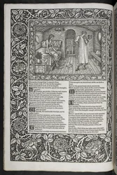 "Geoffrey Chaucer munkái most újonnan Sir Edward Burne-Jones által tervezett képekkel"