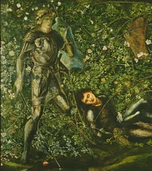 A Knights and the Briar Rose, 1869