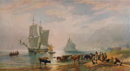 Egy nyári este: Szarvasmarha, 1858, 1935