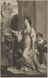 Lady Sarah Bunbury áldoz a kegyelmeknek