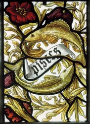 Pownall Hall, Shrigley és Hunt (1873-1982), Edward Holmes Jewitt (1849-1929), Az állatöv jelei, Halak, 1886