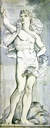 Meleager, 1866 körül (kerámia) (pár a 368310-hez)