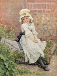 Az új barát, 1880 (wc fehér színnel kiemelve)