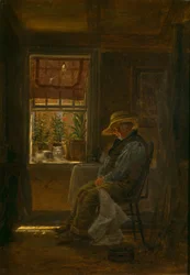 Forty Winks, 1880 körül (olaj, kompozíciós tábla)