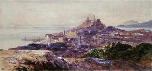 Cannes (akvarell papíron)