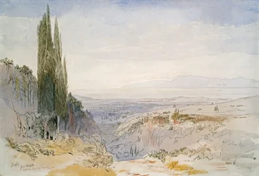 Korfu, Nimphes, 1856 (toll, tinta és WC papíron)