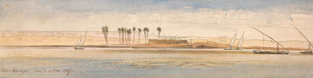 Deir Kadige, 1867. január 2., 13:00 óra.