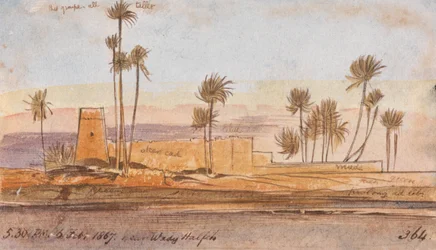 Wady Halfeh közelében