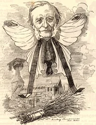 George Granville Bradley karikatúrája